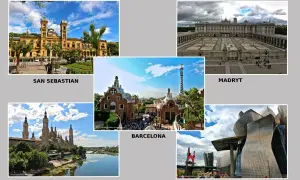 Hiszpania co warto zobaczyć: San Sebastian, Madryt, Barcelona, Saragossa i Bilbao. Architektura, parki i muzea.