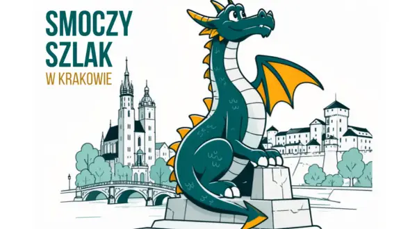 Zielony smok pilnuje krakowskich zabytków. Odkryj smoczy szlak w Krakowie!
